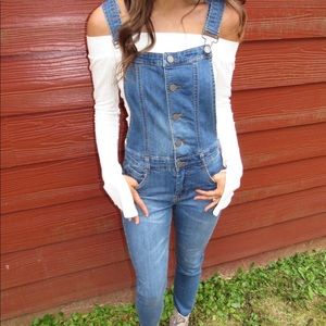 SOLD These Three Boutique Overalls